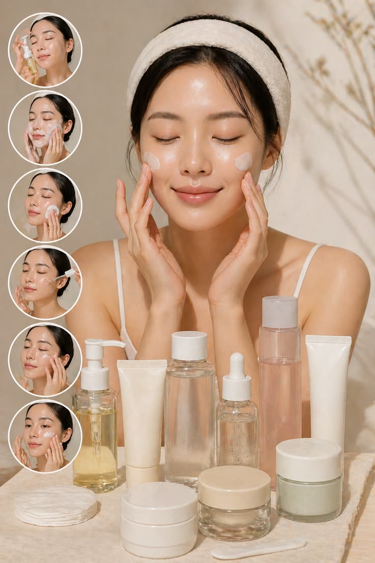 La rutina coreana de cuidado facial paso a paso