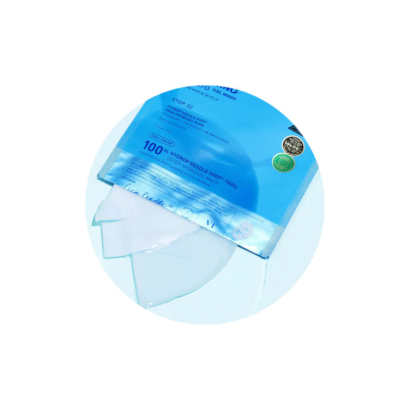 VT COSMETICS | VITA-LIGHT REEDLE SHOT 100 2STEP HYDROGEL MASK