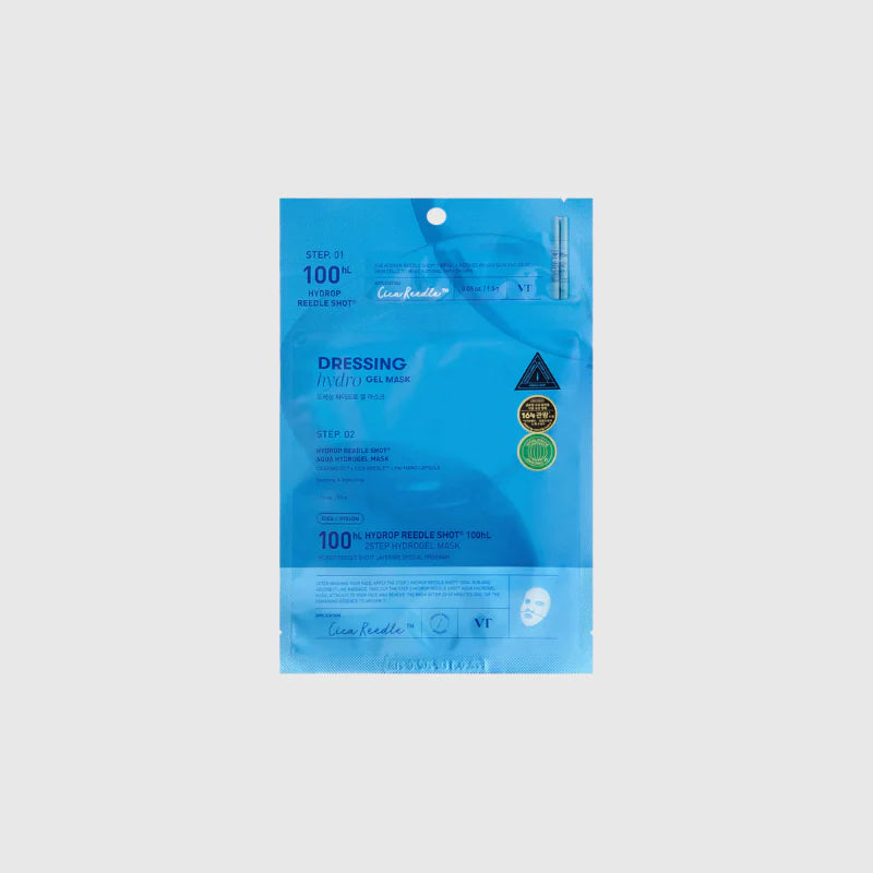 VT COSMETICS | VITA-LIGHT REEDLE SHOT 100 2STEP HYDROGEL MASK