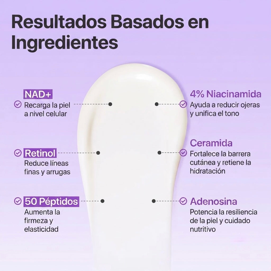NUMBUZIN | NO.9 NAD RETINOL VOLUMETOX EYE CREAM