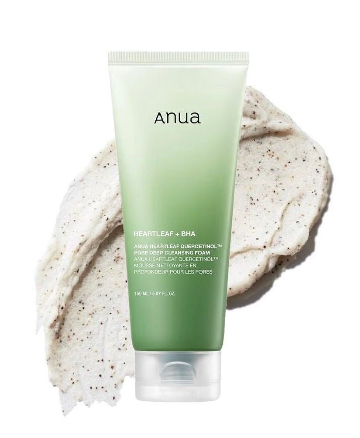 ANUA - HEARTLEAF QUERCETINOL PORE DEEP  CLEANSING FOAM 150ml