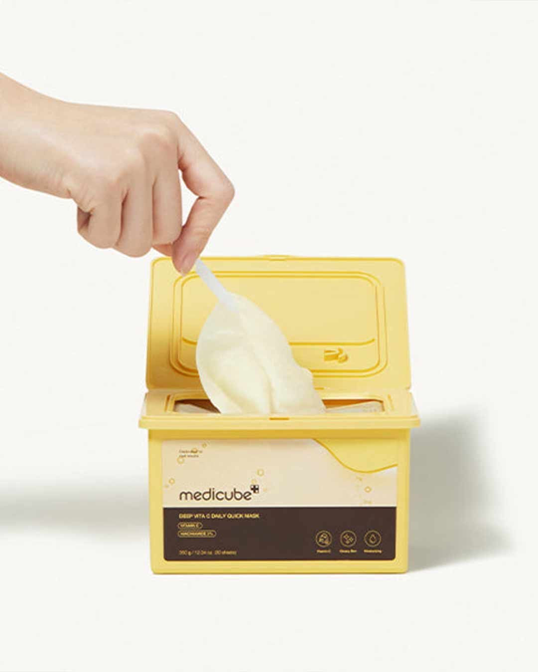 MEDICUBE | Deep Vita C Daily Quick Mask - 30 ud
