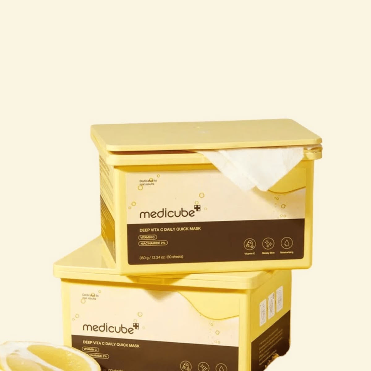 MEDICUBE | Deep Vita C Daily Quick Mask - 30 ud