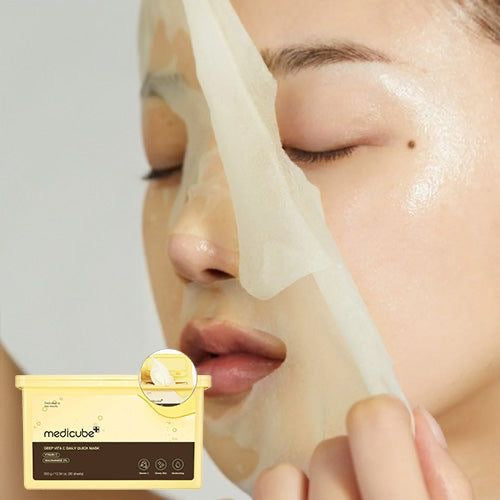 MEDICUBE | Deep Vita C Daily Quick Mask - 30 ud