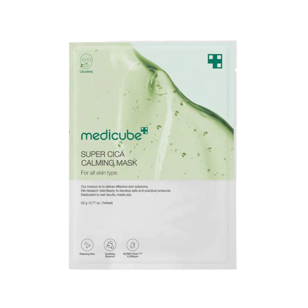 MEDICUBE | SUPER CICA CALMING MASK
