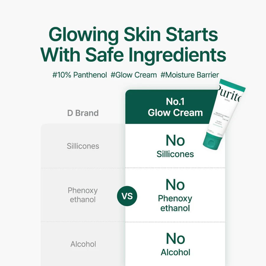 PURITO | SEOUL MIGHTY BAMBOO PANTHENOL CREAM
