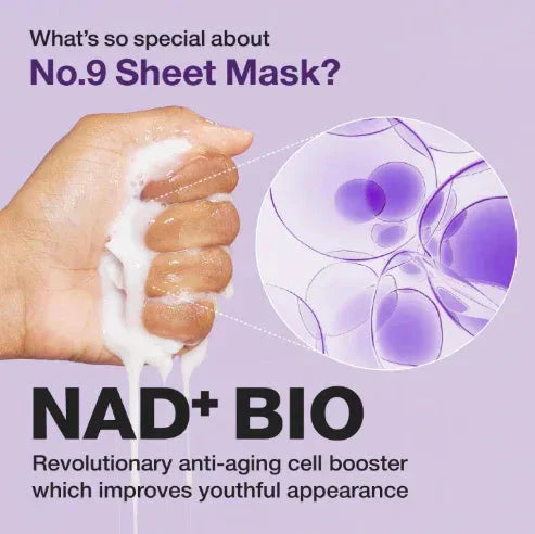NUMBUZIN | No.9 NAD Bio Lifting Full Cover Facial Mask (1 Unidad)