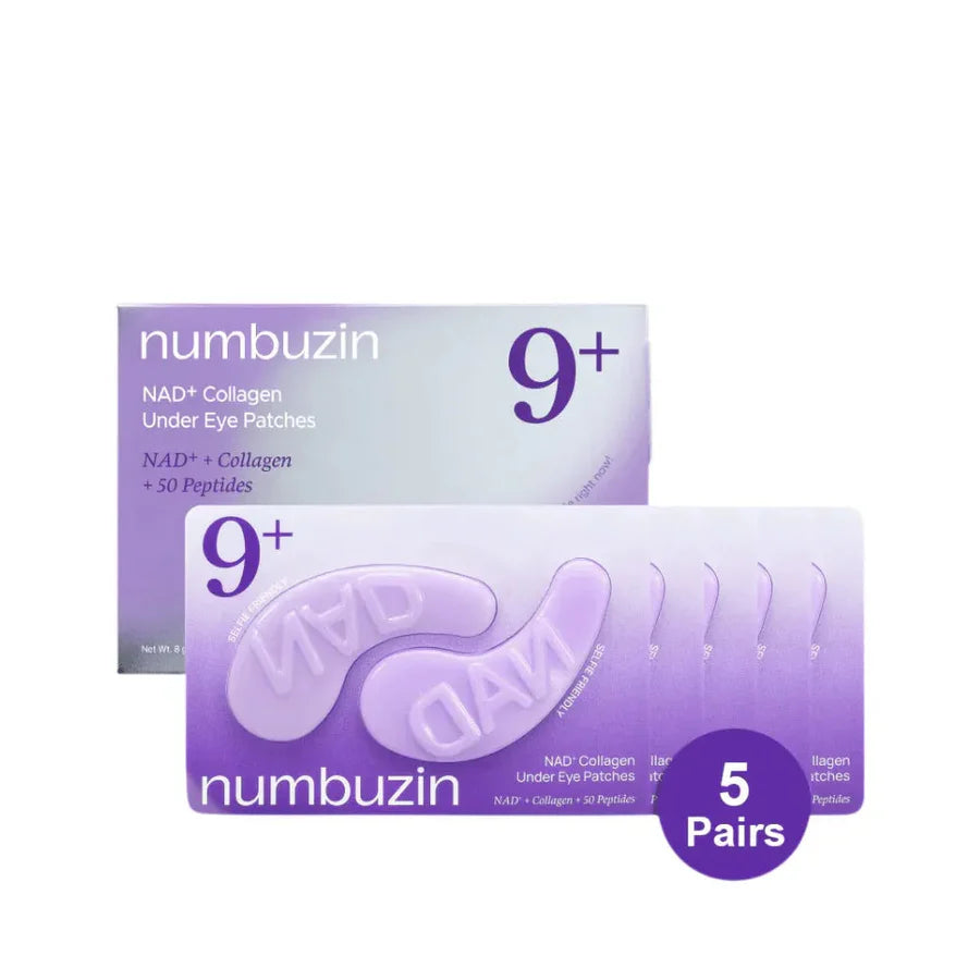 NUMBUZIN | NO.9 NAD COLLAGEN UNDER EYE PATCHES (5EA)